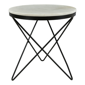Moe's Home Collection - Haley Side Table Black Base - IK-1001-02