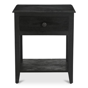Moe's Home Collection - Corrine Nightstand Antique Black - IK-1037-02