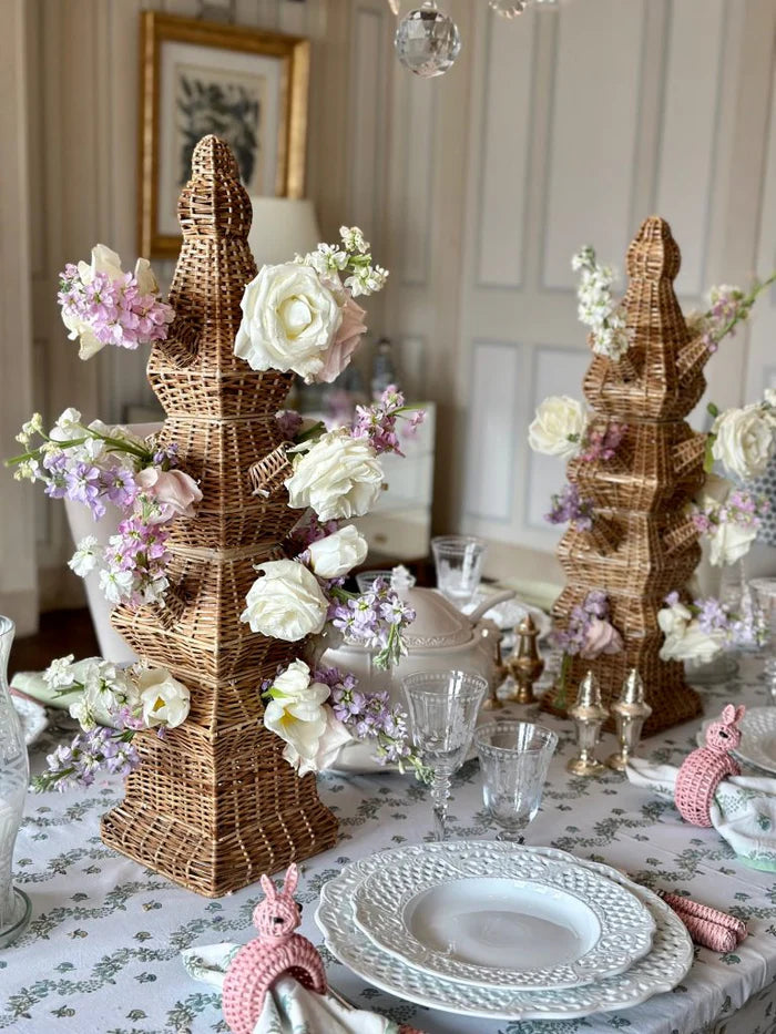 The Enchanted Home Wicker Tulipiere - Thumbnail 4