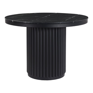 Moe's Home Collection - Tower Dining Table Black Marble - JD-1034-02-0