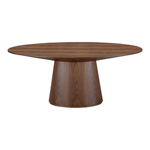 Moe's Home Collection - Otago Oval Dining Table Walnut - KC-1007-03-0