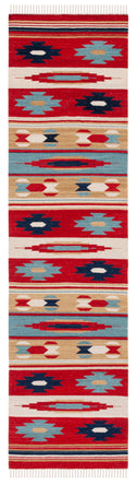 BEIGE / RED