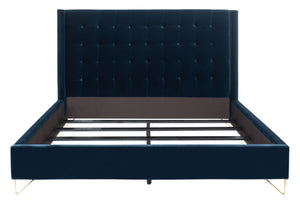 Safavieh Couture Hiawatha Metal Leg Bed, KNT4092