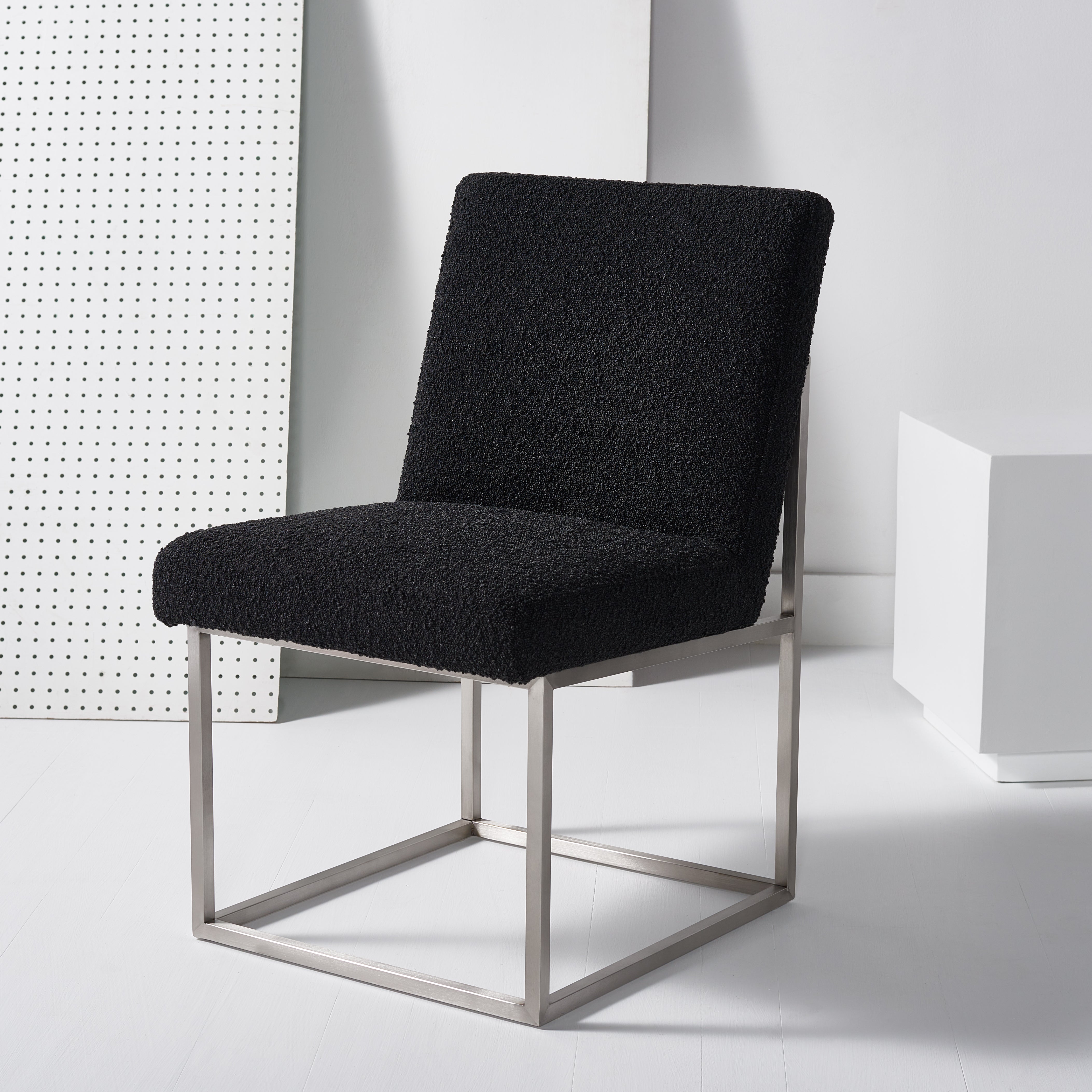 BLACK / SILVER-Boucle