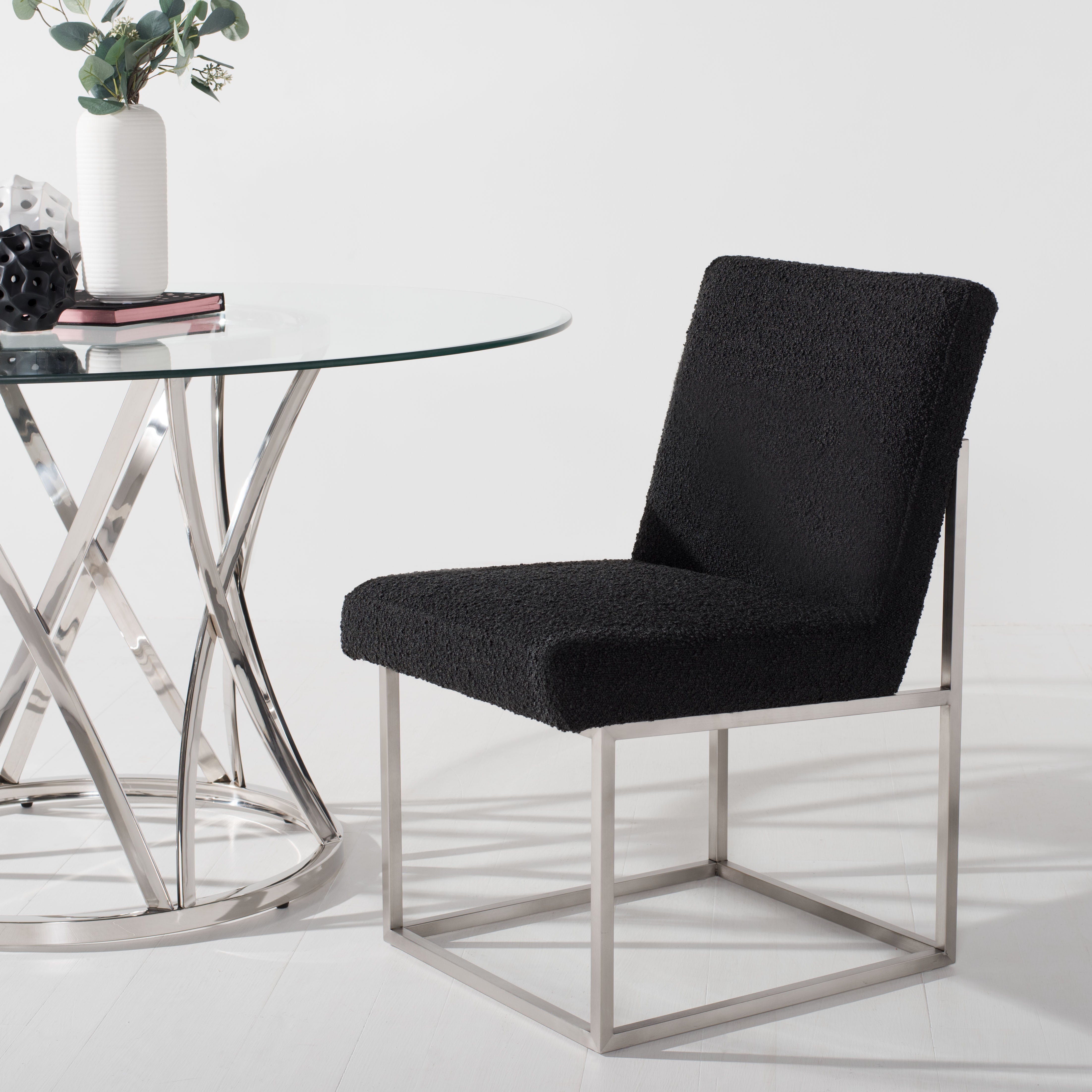 BLACK / SILVER-Boucle