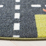 LIGHT GREEN / DARK GREY