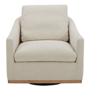Moe's Home Collection - Linden Swivel Chair Soft Beige - KQ-1029-34-USA