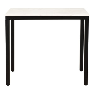 Moe's Home Collection - Parson Mini Desk White Marble - KY-1025-02-0