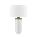 Hudson Valley Lighting Stafford Table Lamp-Aged Brass/Ceramic Meadow Ombre