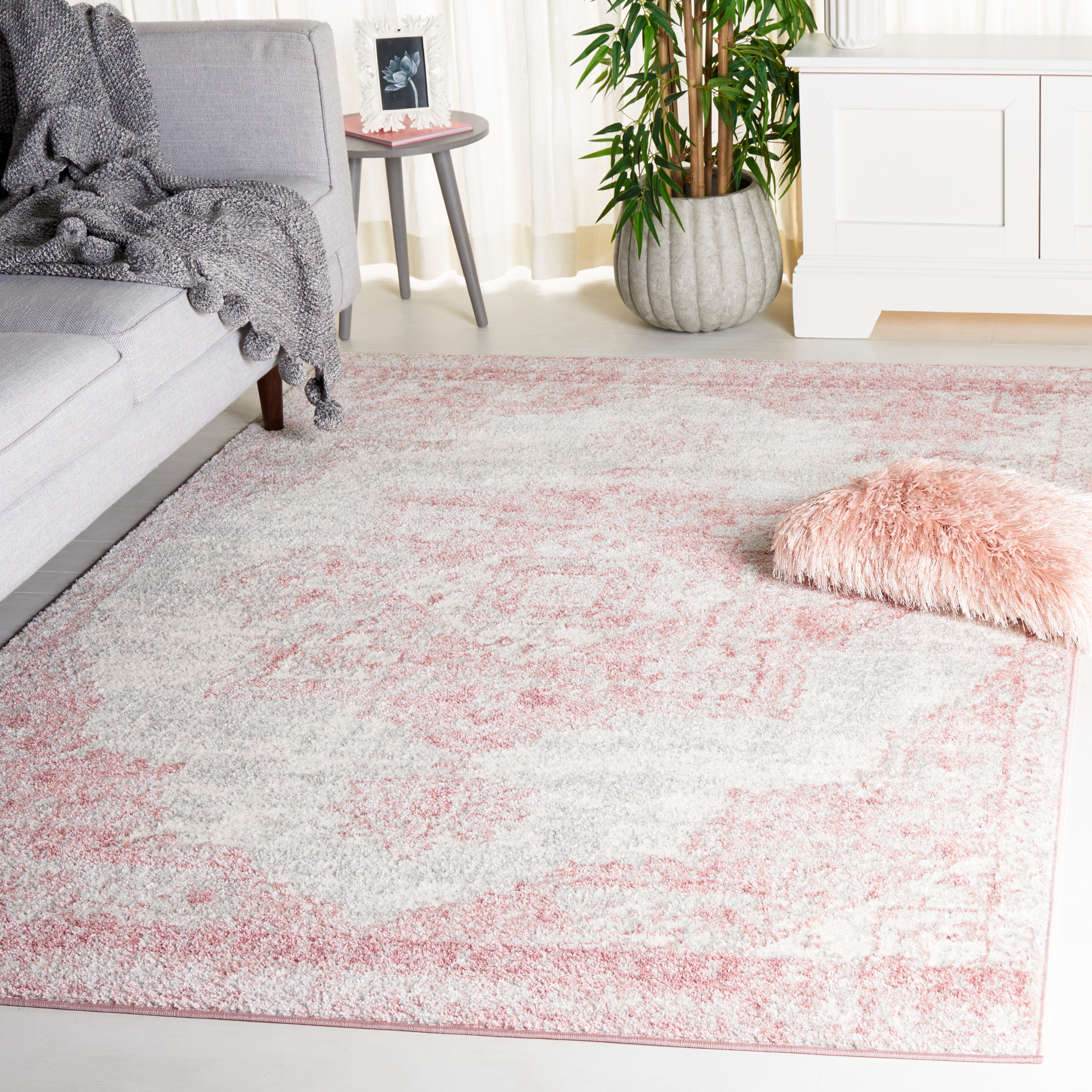 IVORY GREY / PINK
