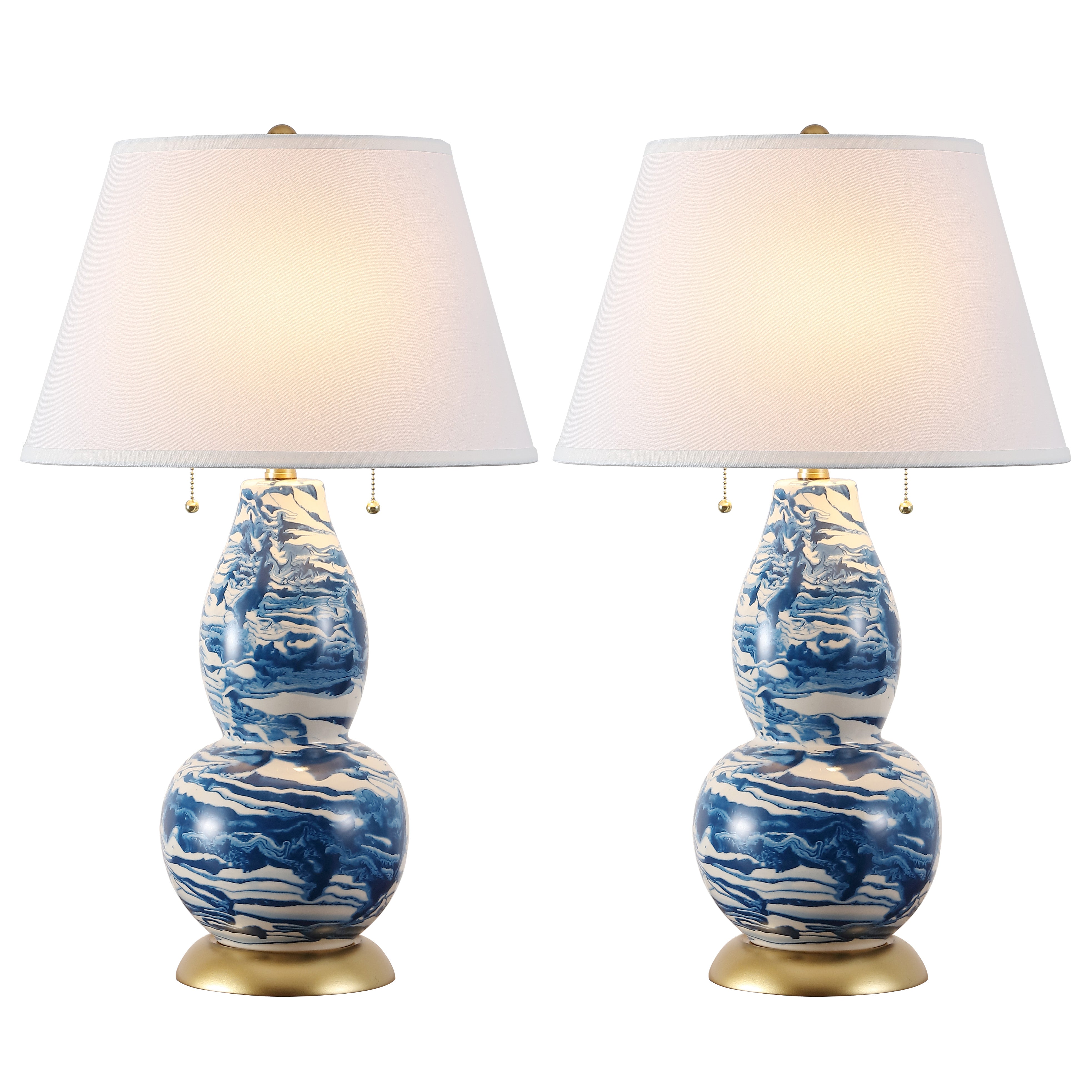 Navy/White (Set of 2)