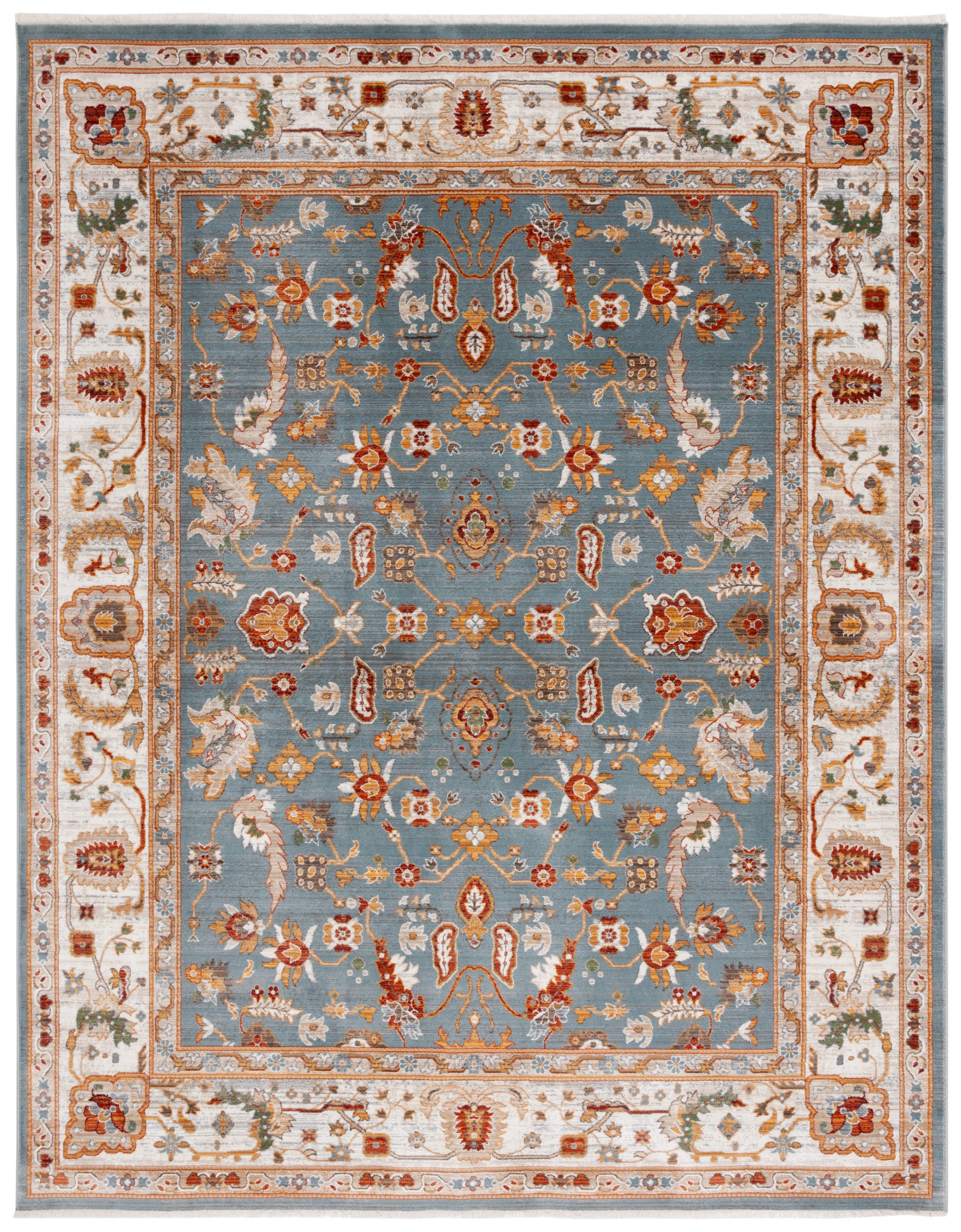BLUE / IVORY