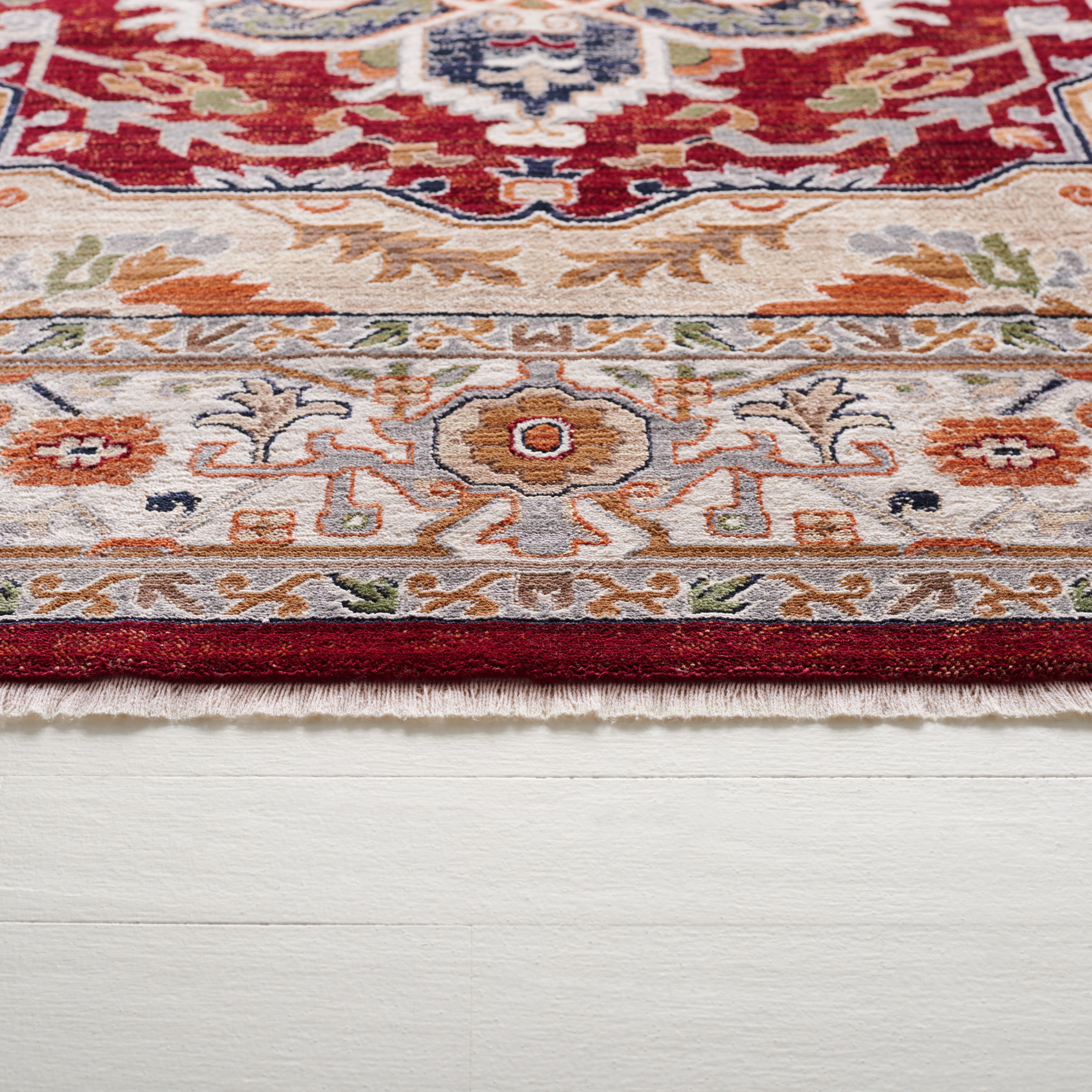 RED / BEIGE IVORY