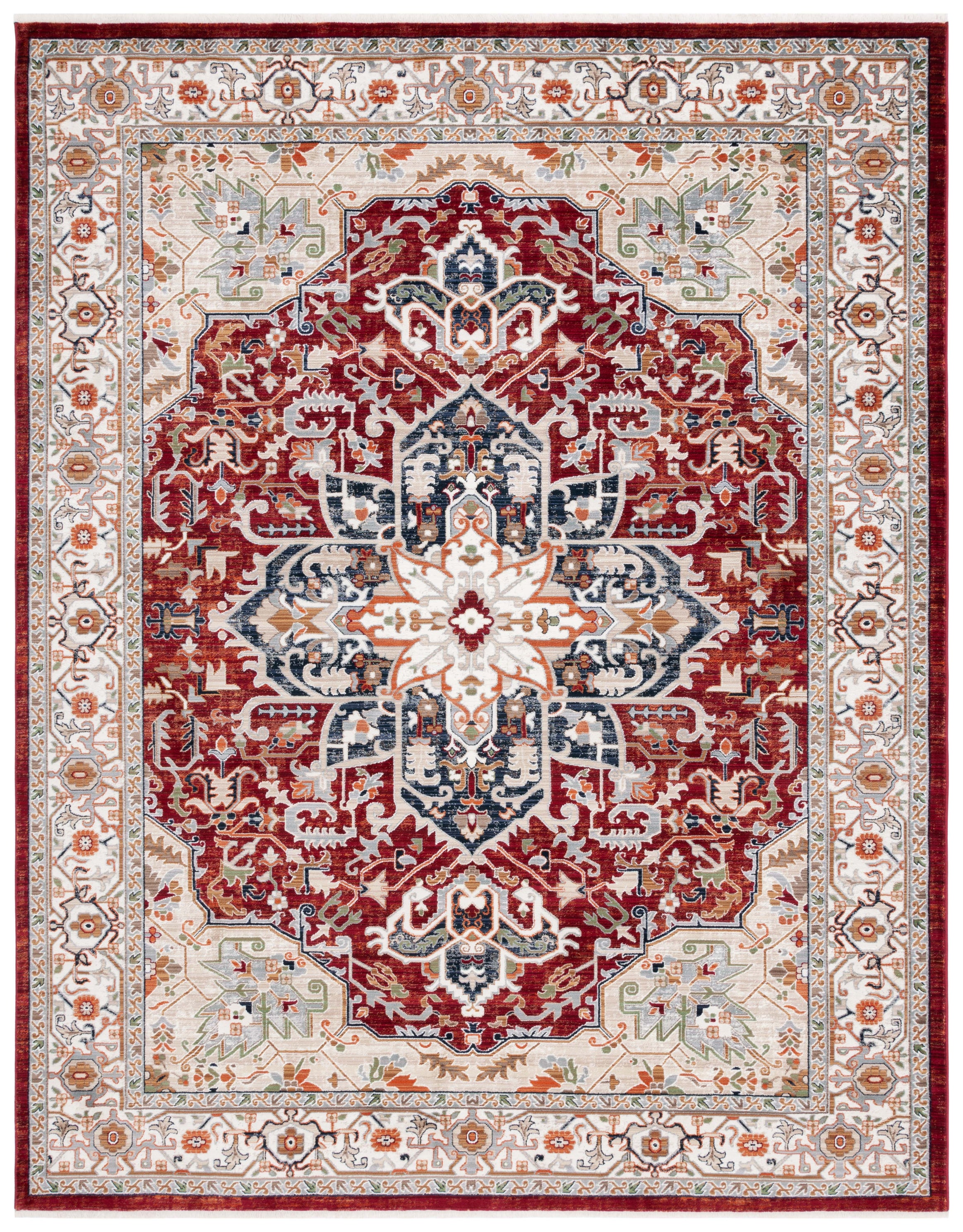 RED / BEIGE IVORY