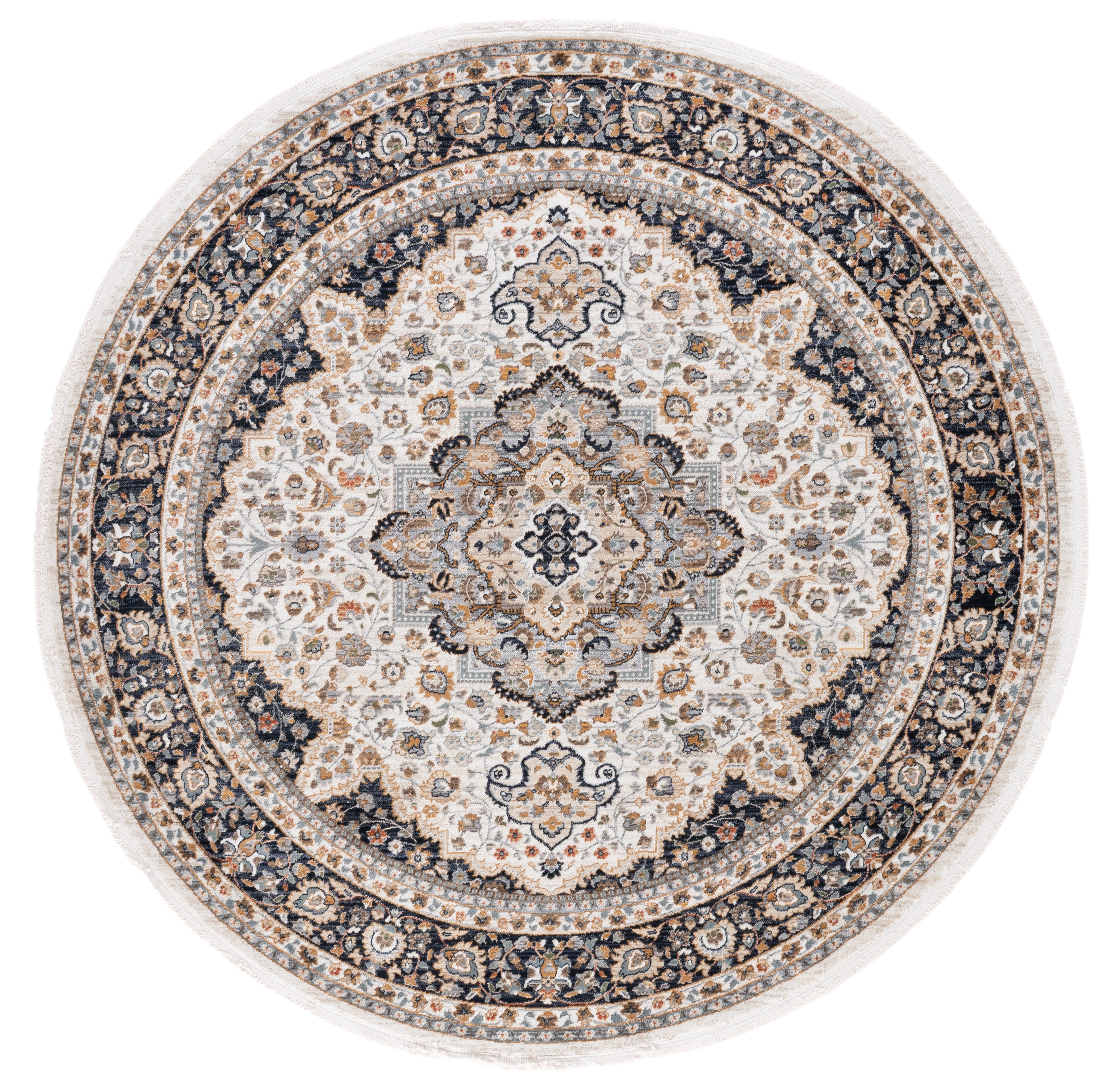 IVORY / NAVY