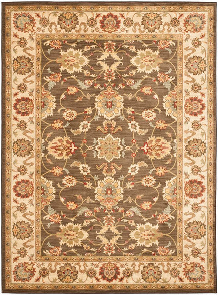 BROWN / IVORY