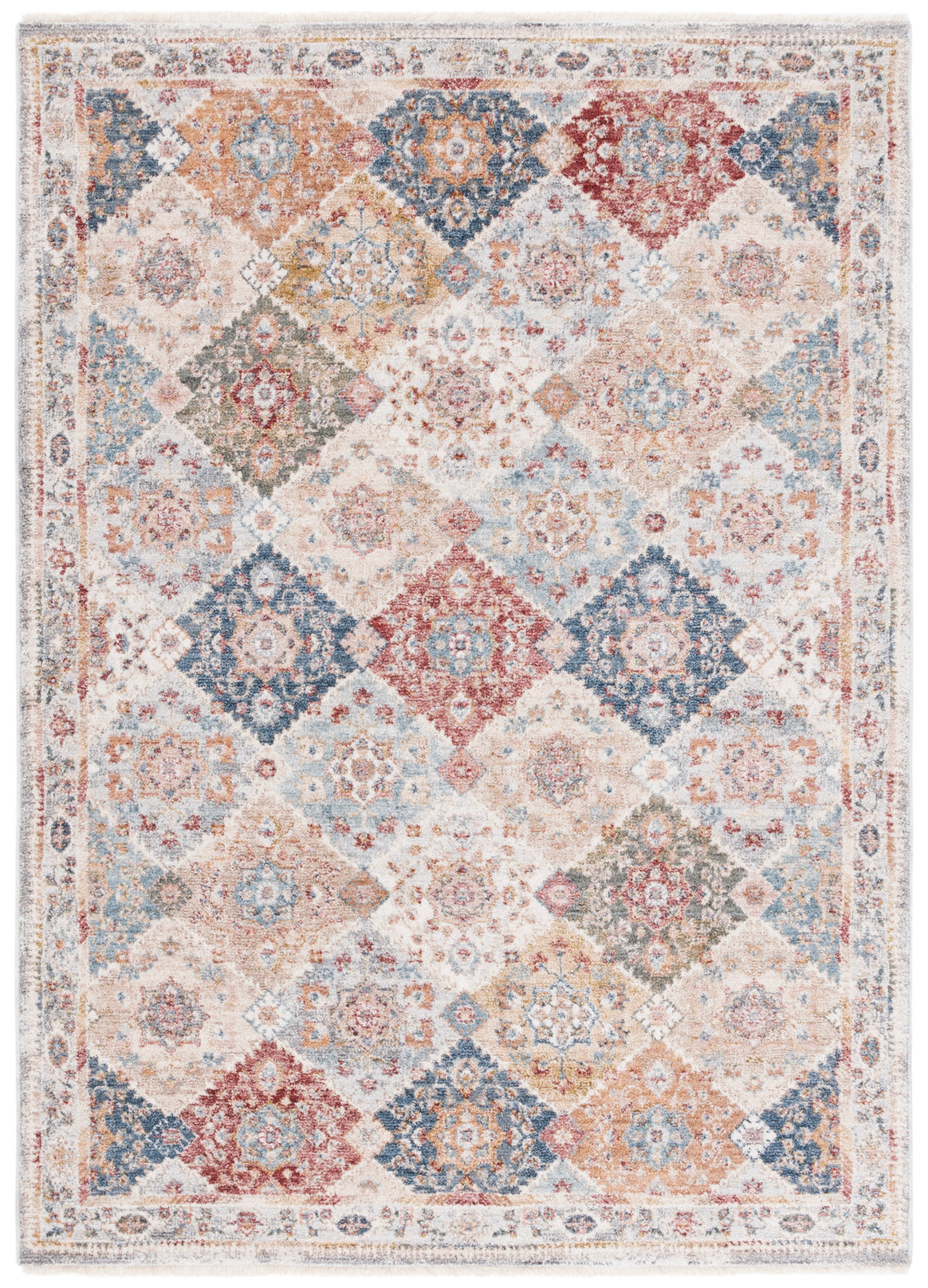 IVORY / BLUE RUST