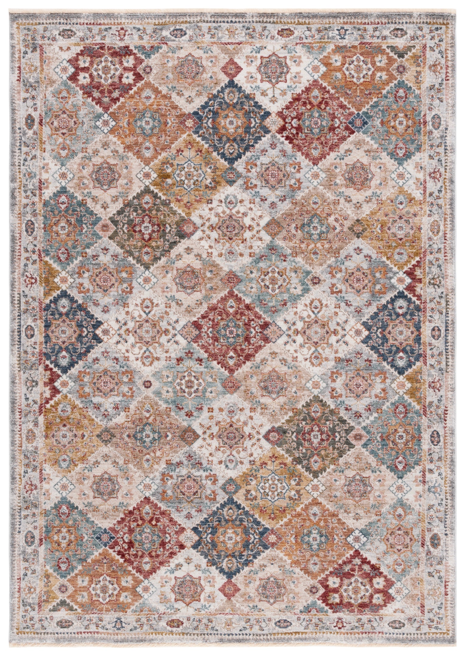 IVORY / BLUE RUST