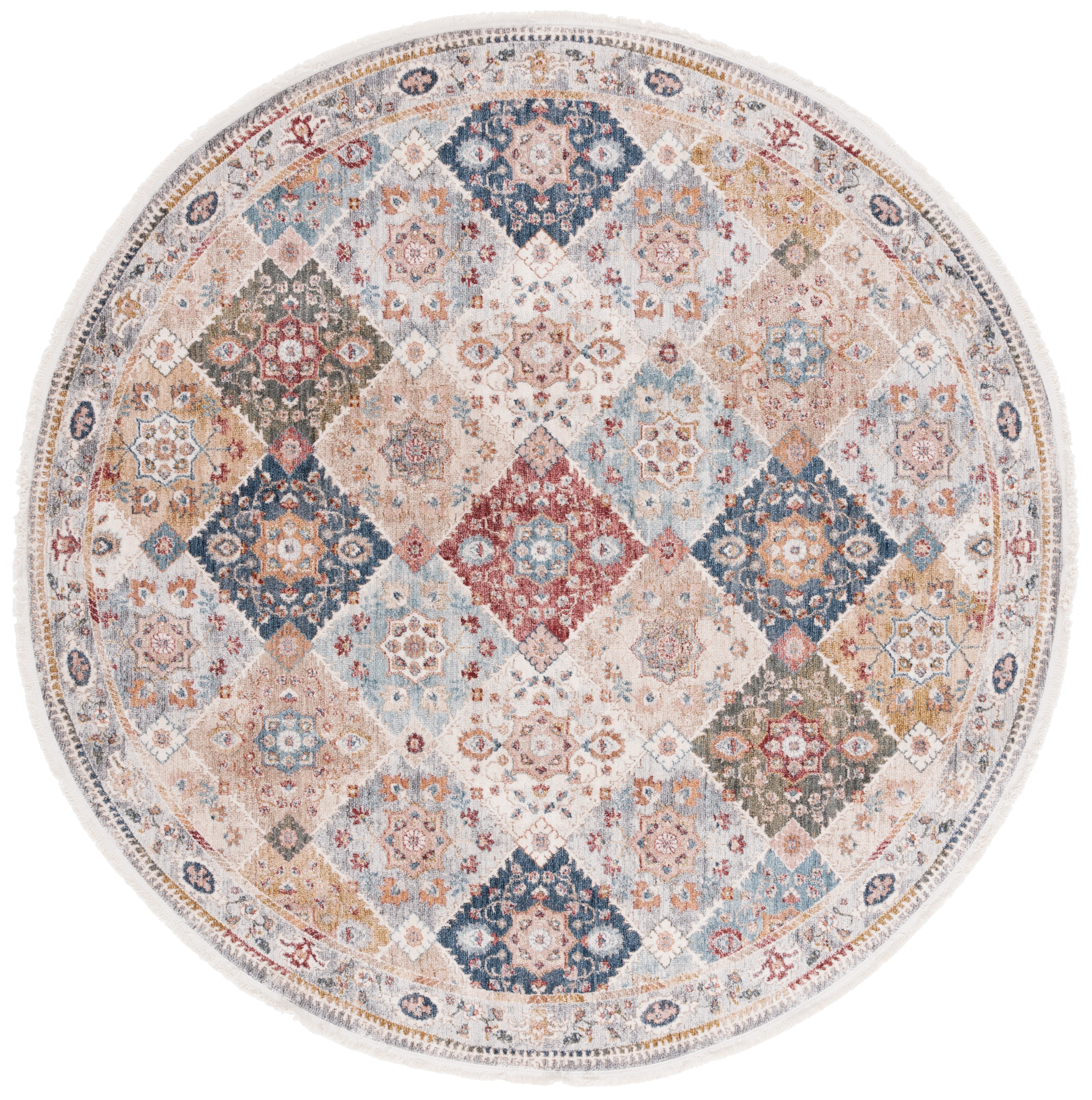 IVORY / BLUE RUST
