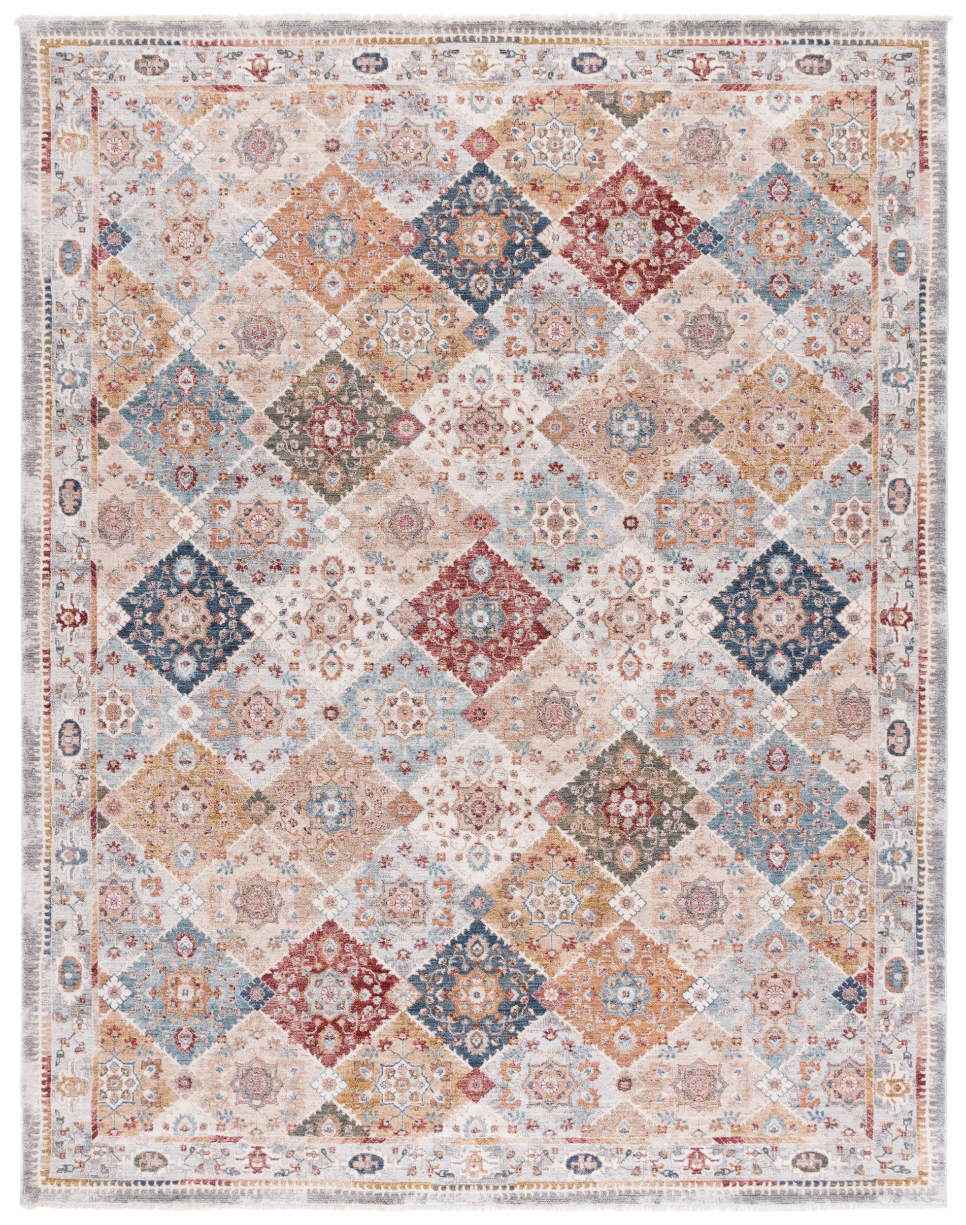 IVORY / BLUE RUST