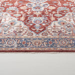 RED / IVORY BLUE