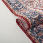 RED / IVORY BLUE