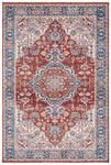 RED / IVORY BLUE