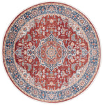 RED / IVORY BLUE