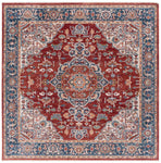 RED / IVORY BLUE