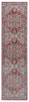 BLUE / RED IVORY