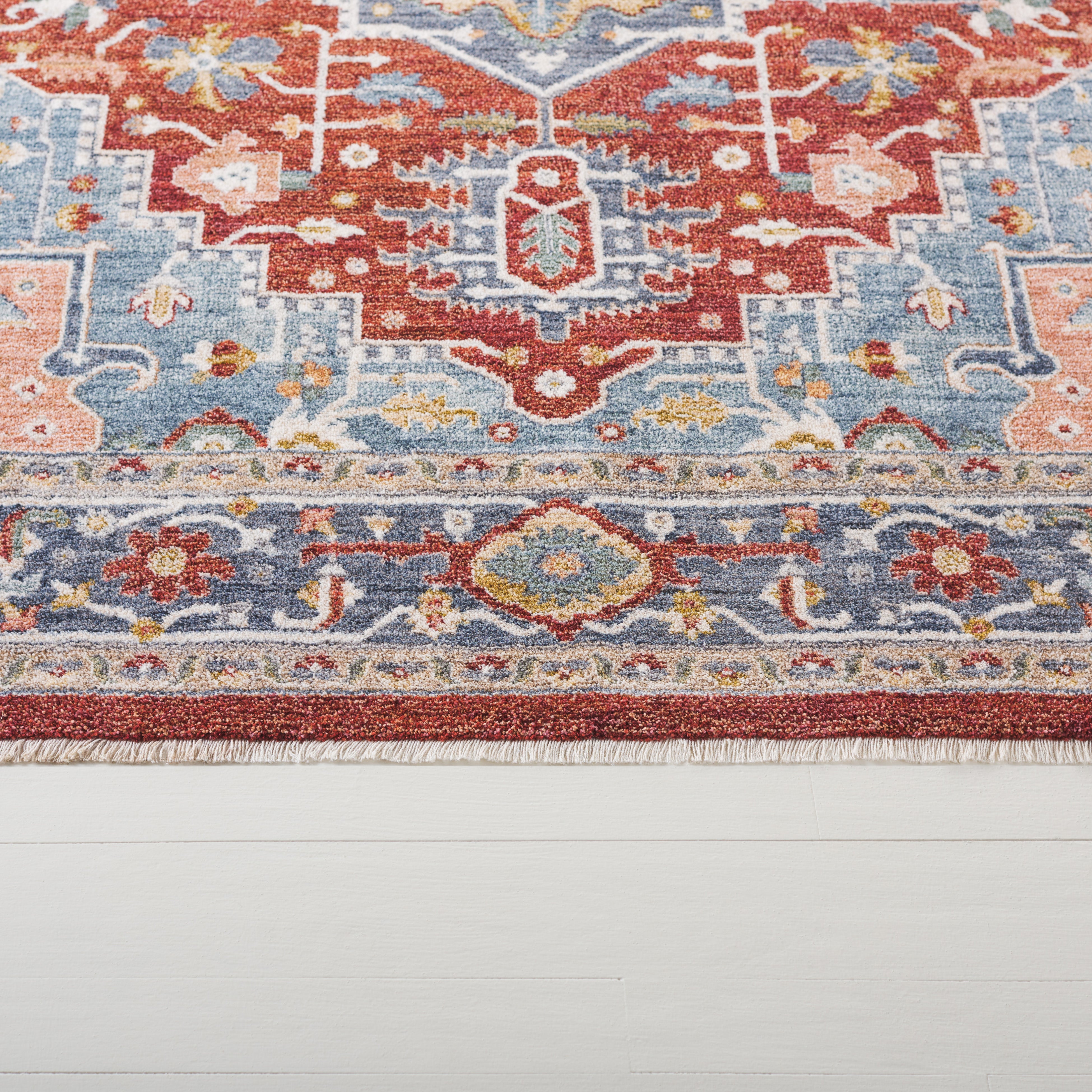 BLUE / RED IVORY