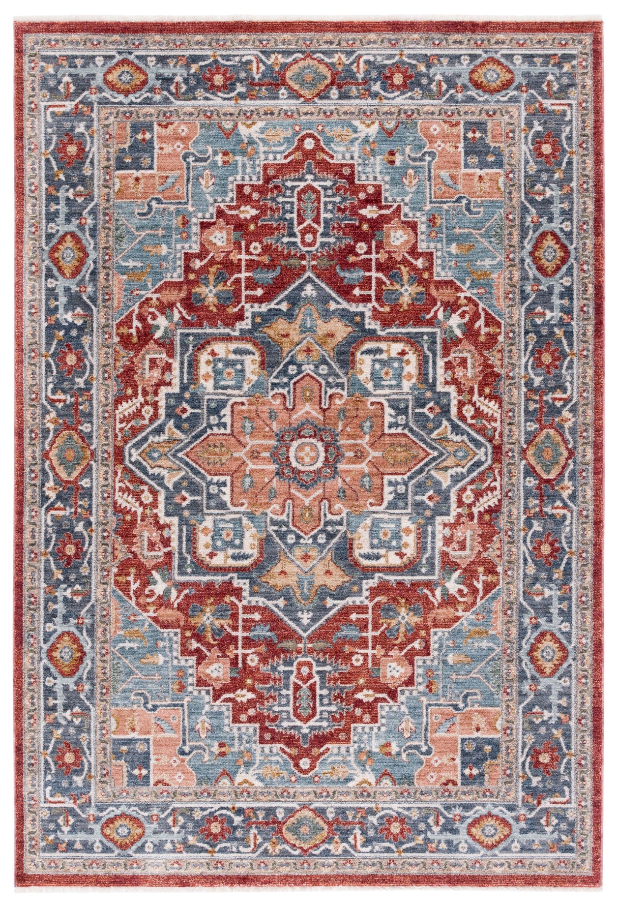 BLUE / RED IVORY