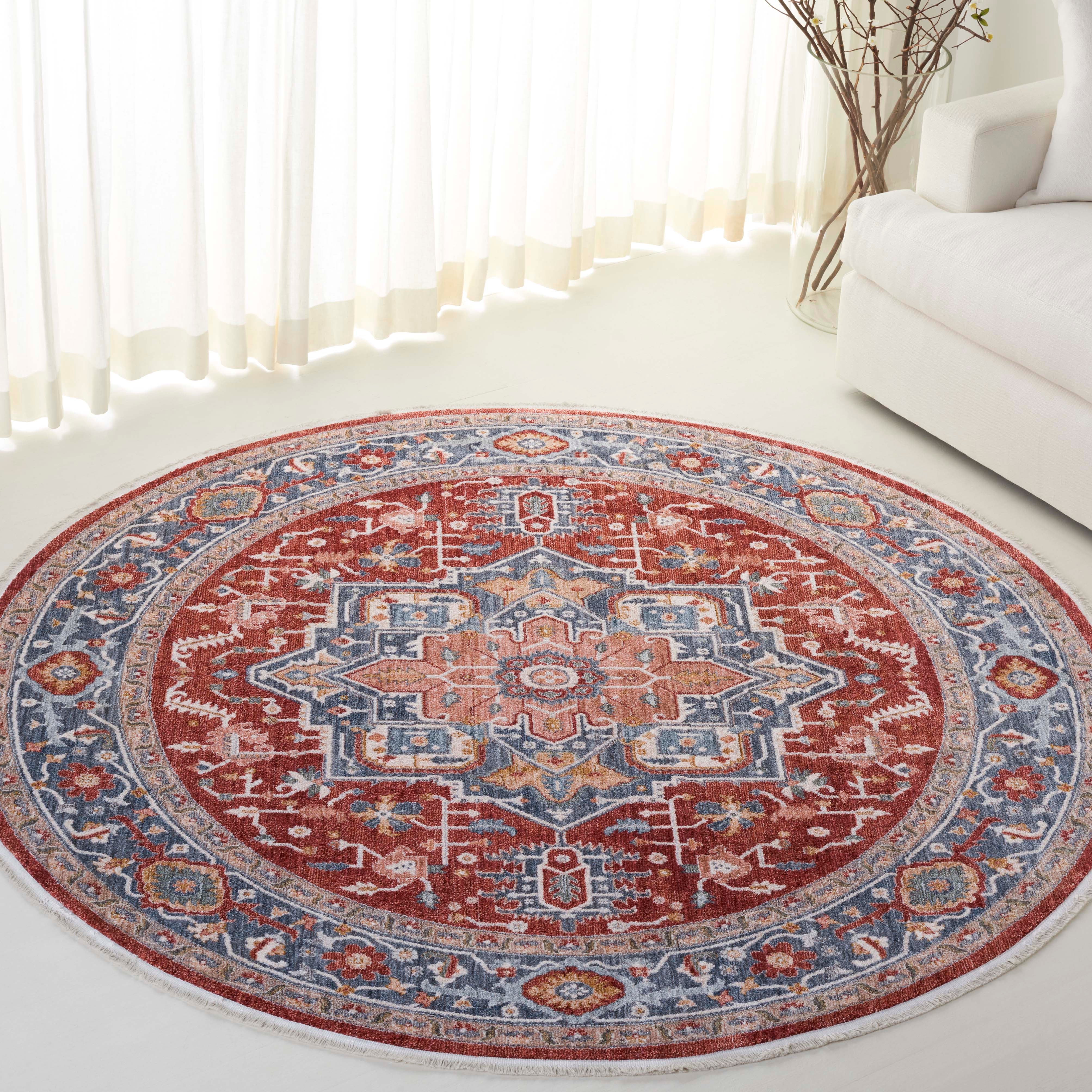 BLUE / RED IVORY