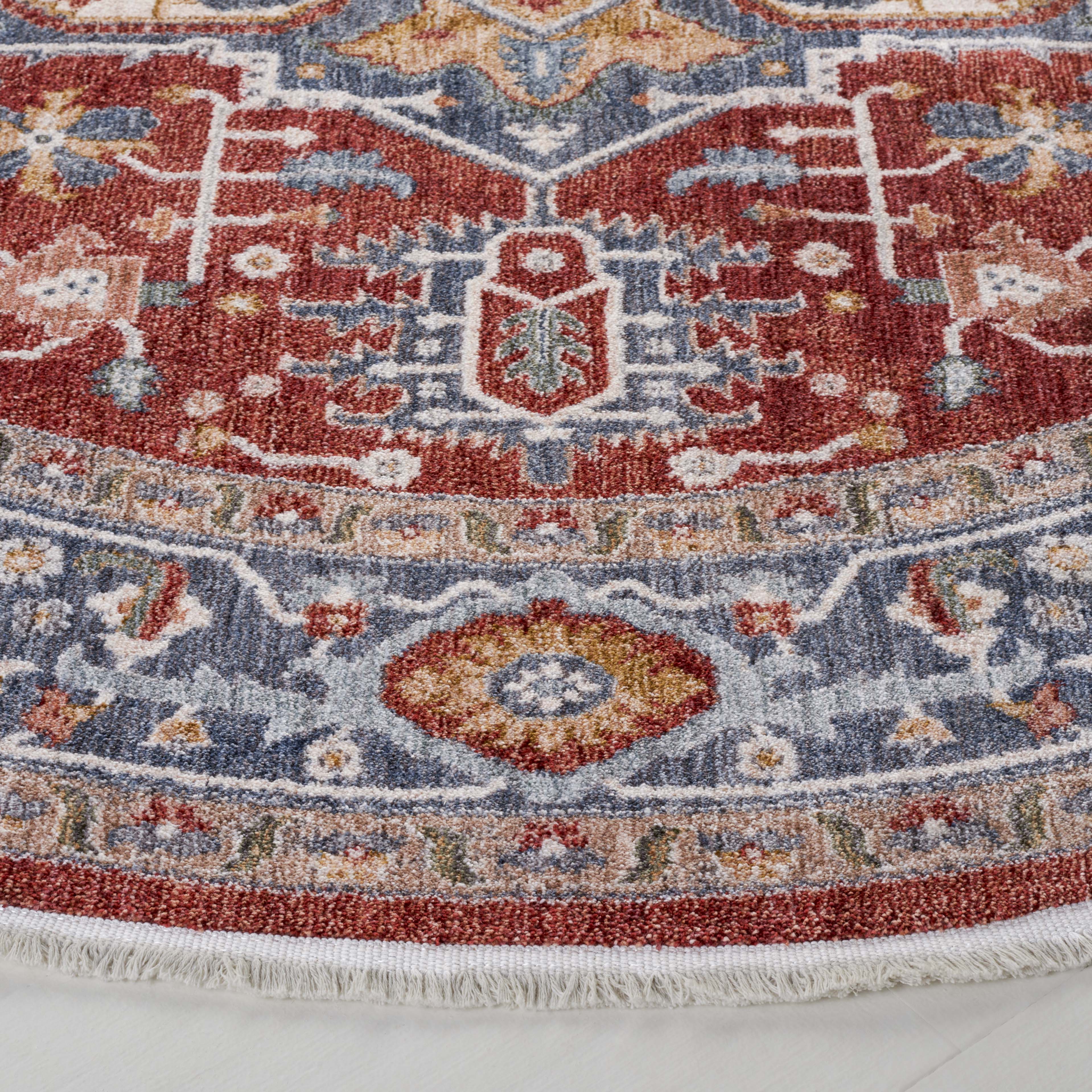 BLUE / RED IVORY