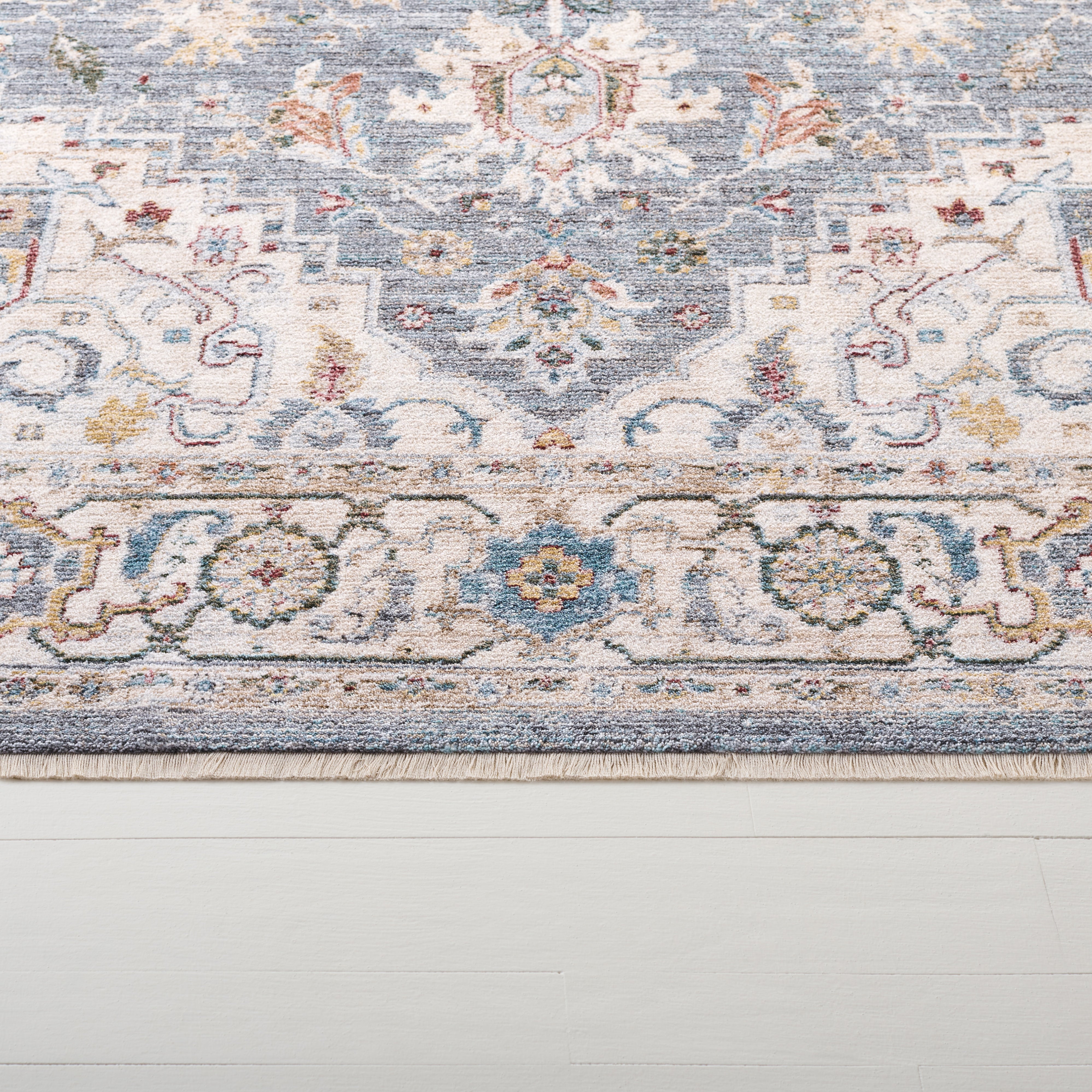 BLUE GREY / IVORY BEIGE