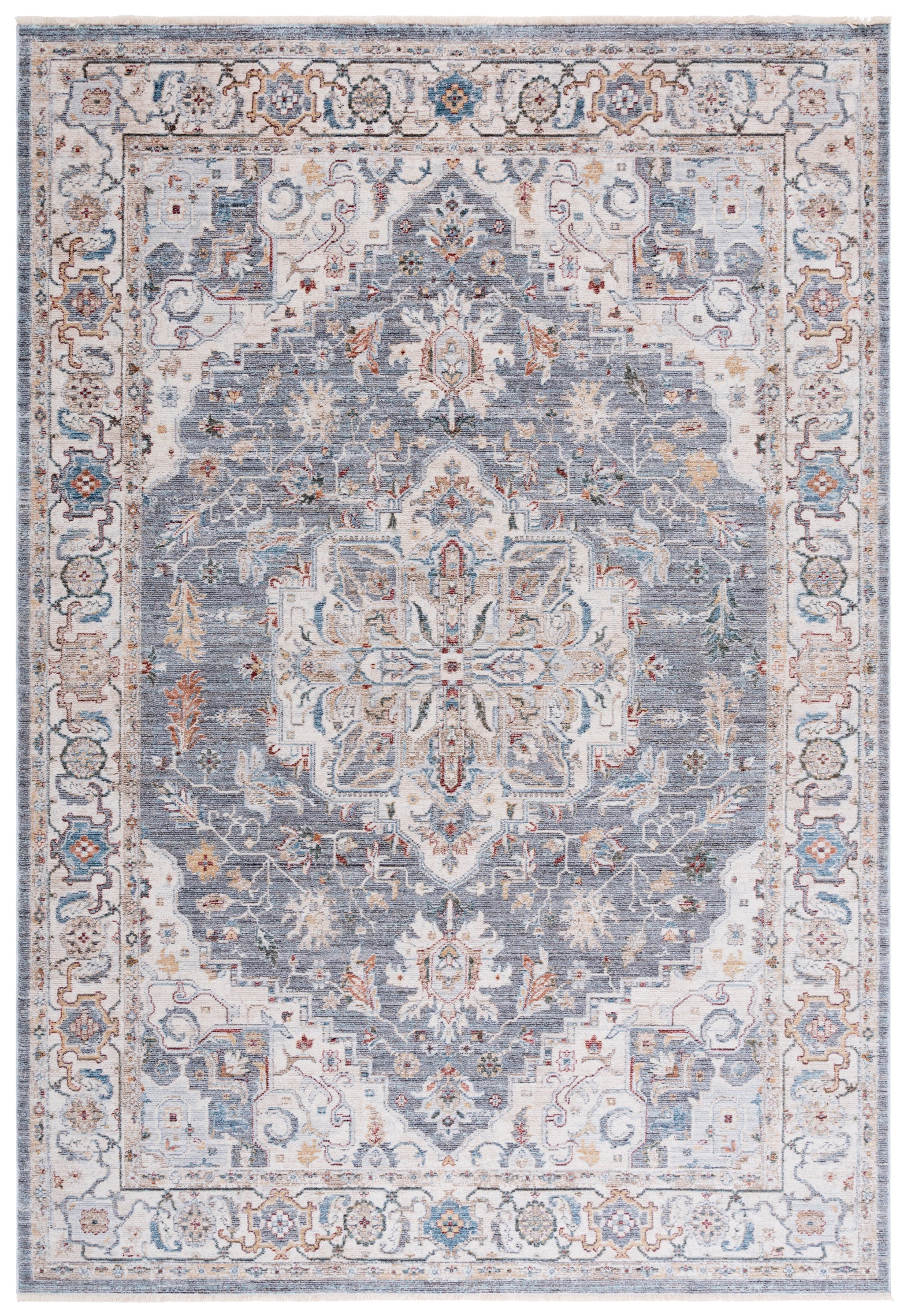 BLUE GREY / IVORY BEIGE