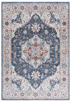 BLUE / BEIGE RED