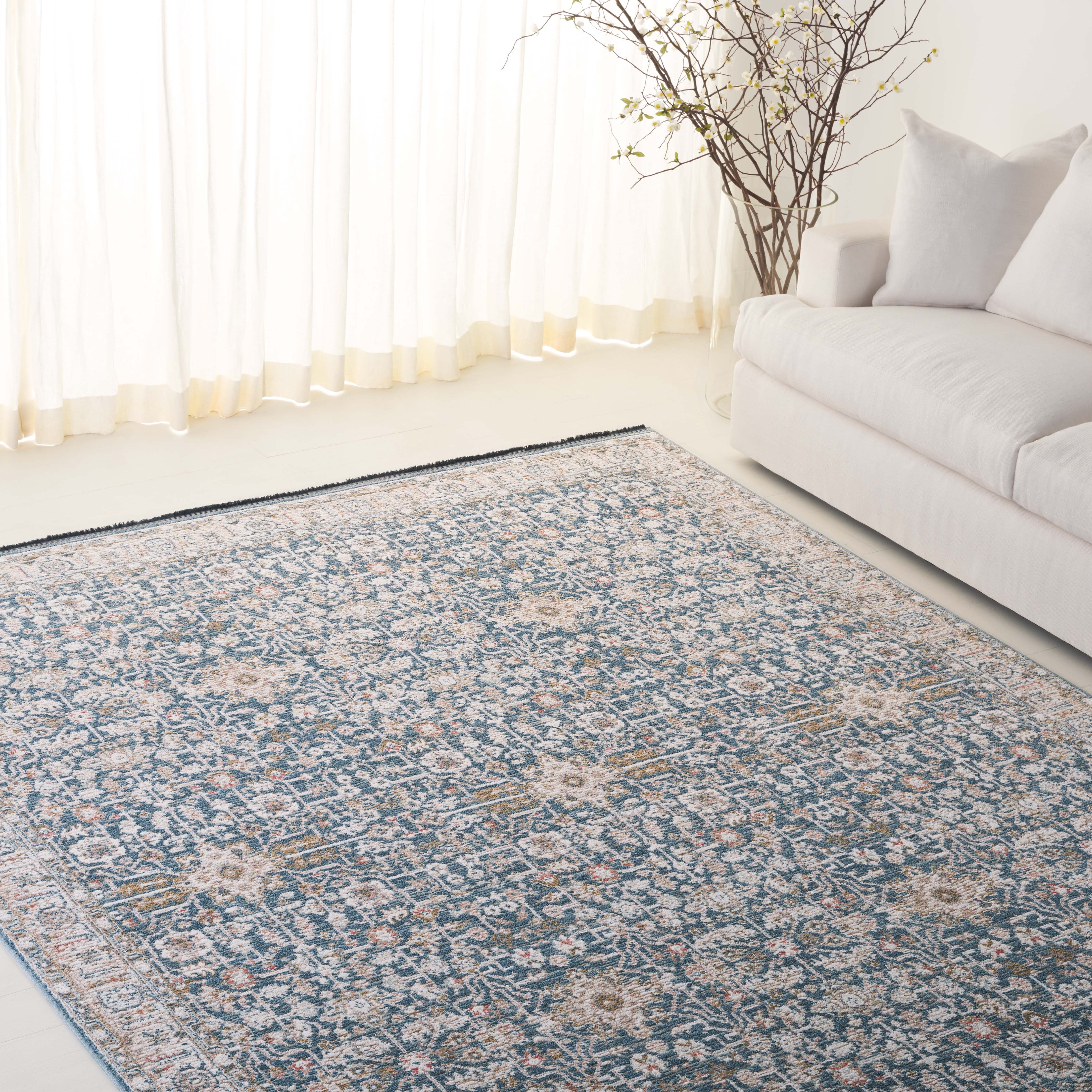 LIGHT BLUE / IVORY