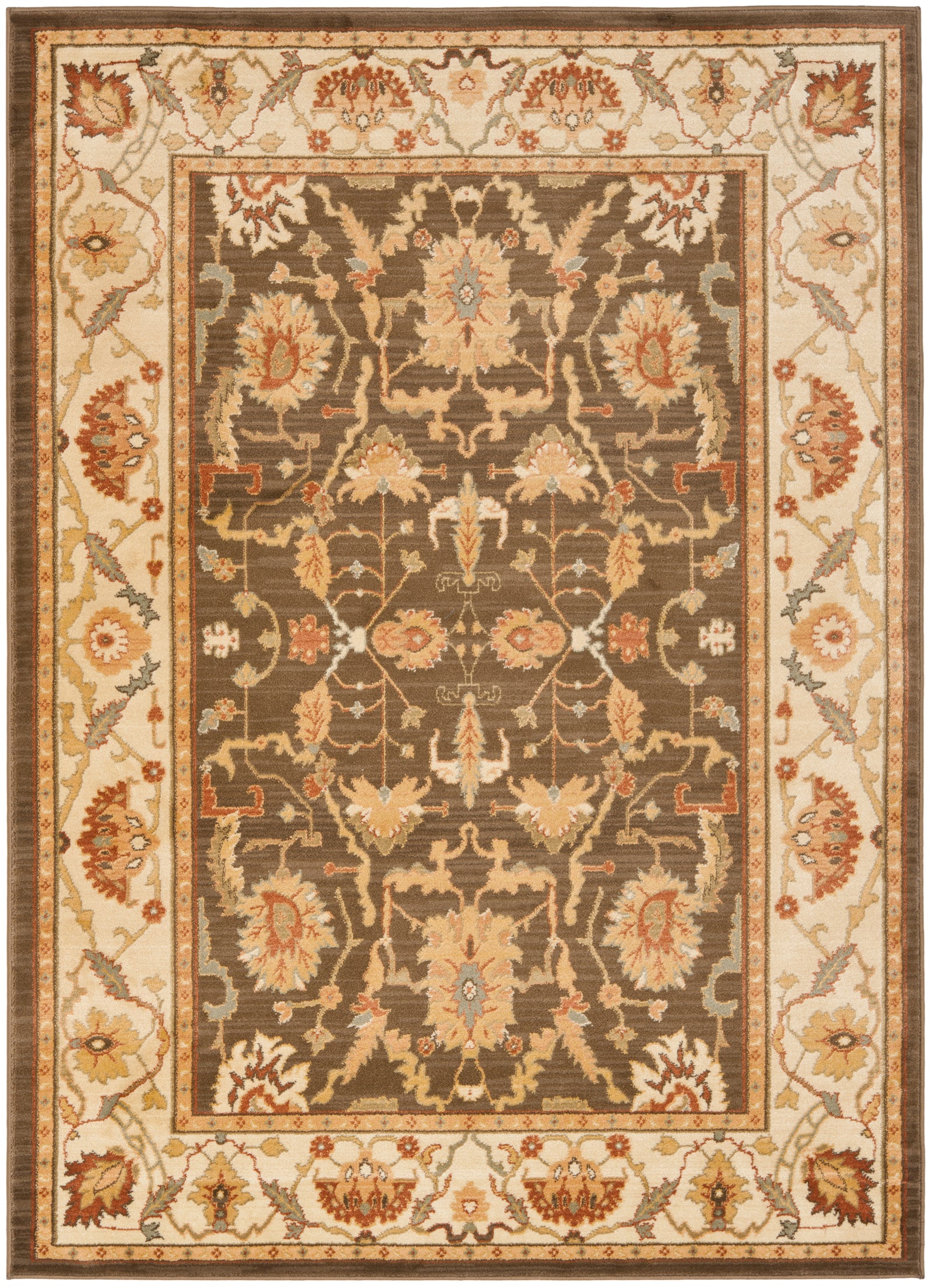 BROWN / CREME