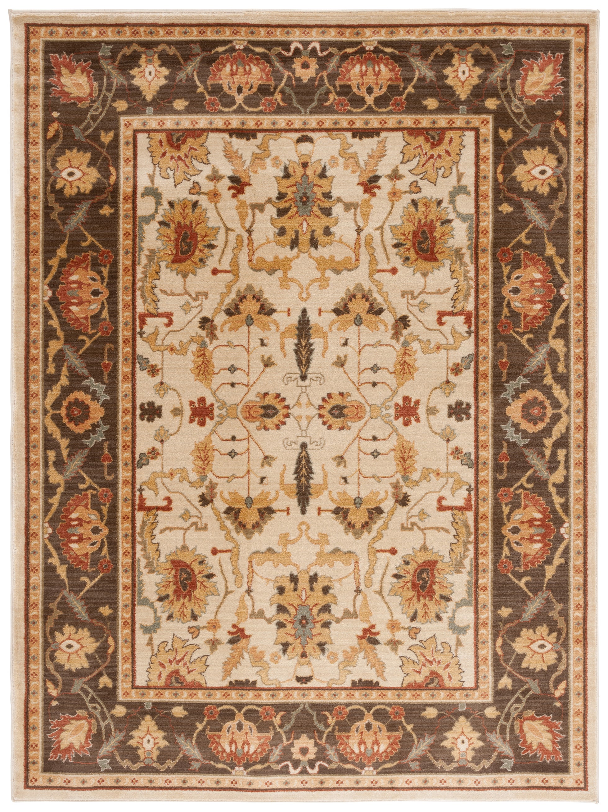 BROWN / CREME