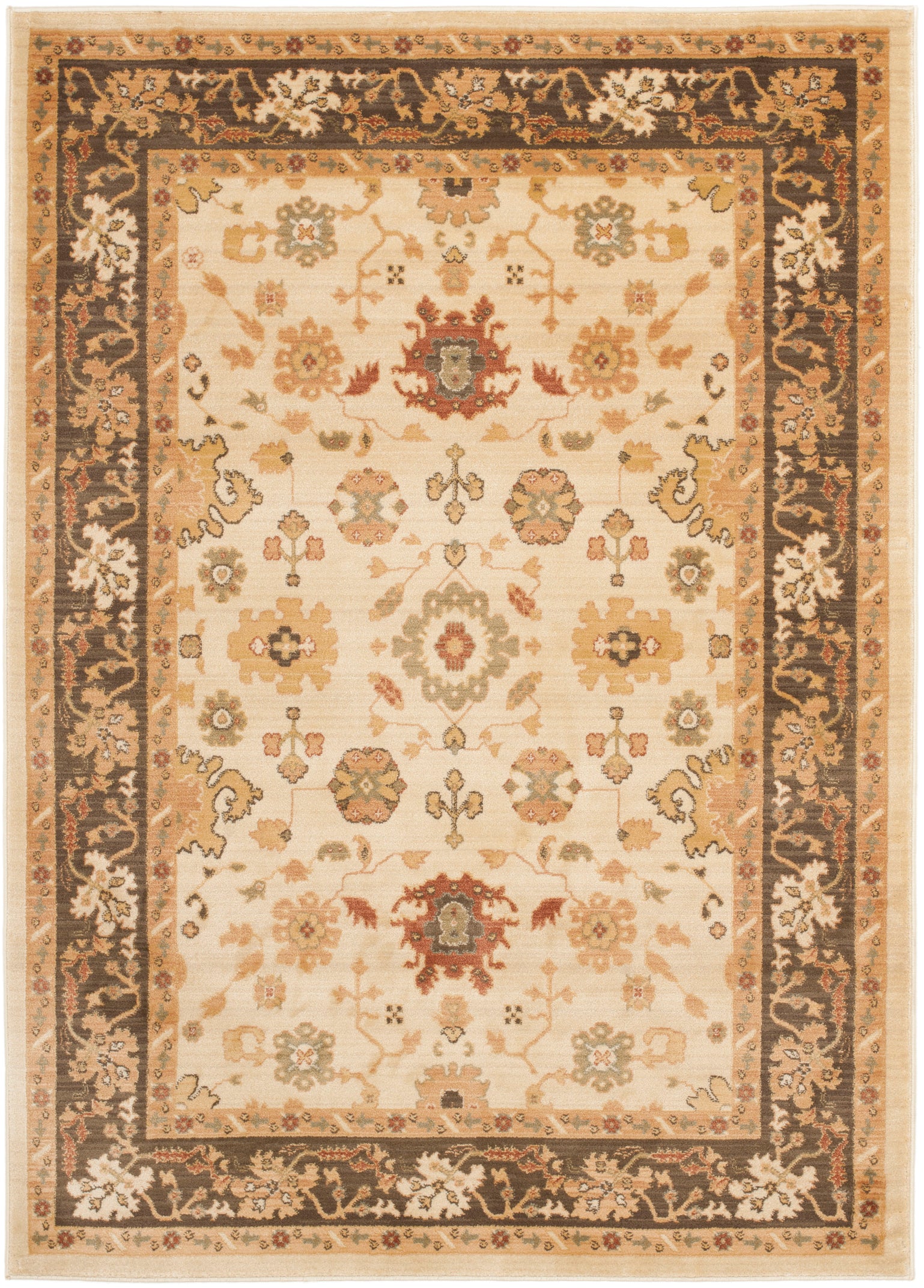CREME / BROWN