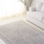 BLUE / IVORY TAUPE