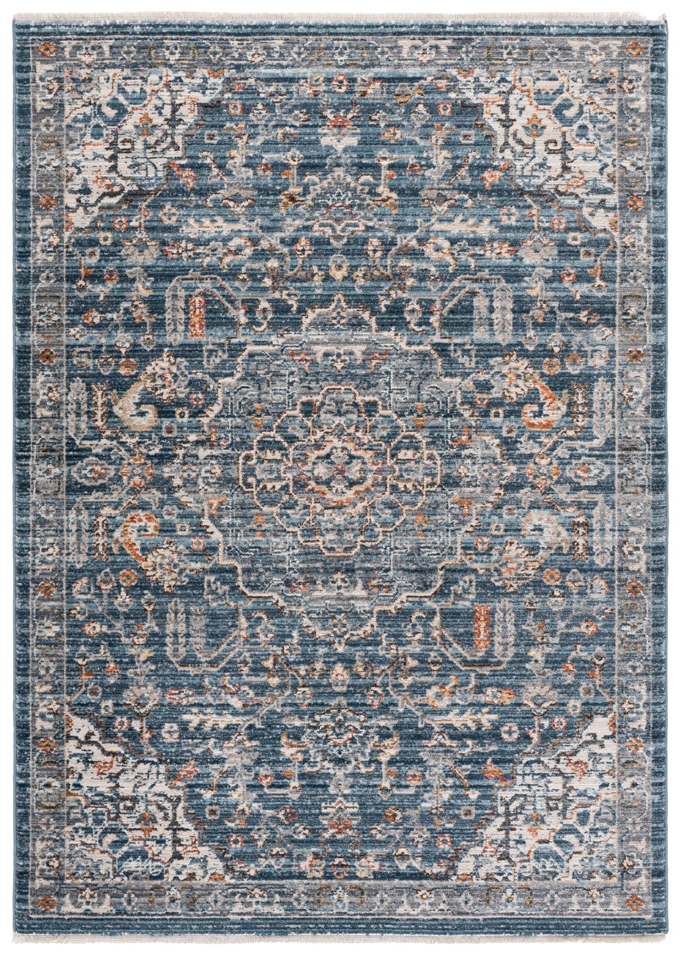 BLUE / IVORY