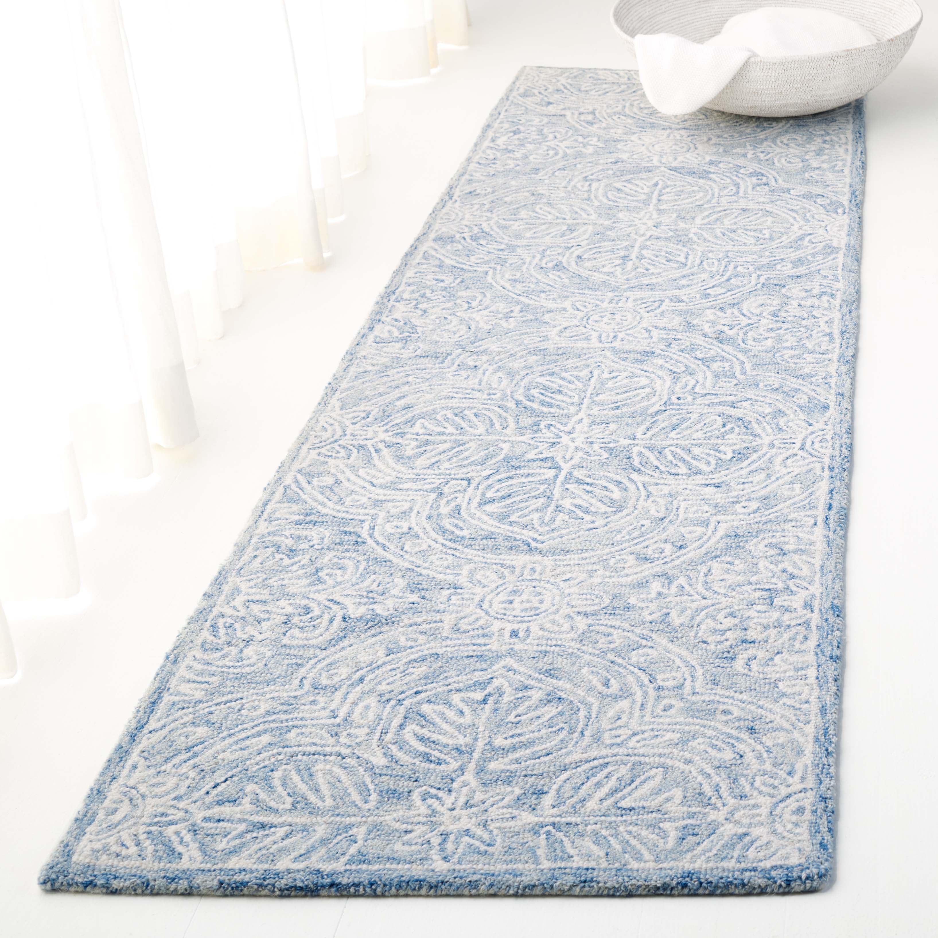 BLUE / IVORY