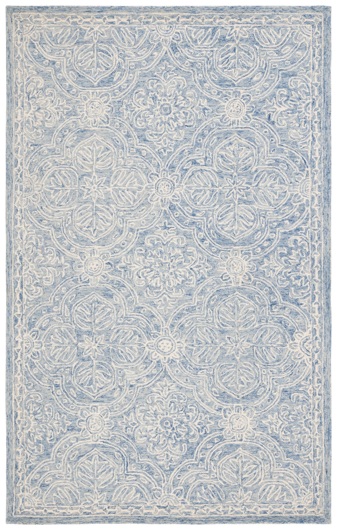 BLUE / IVORY