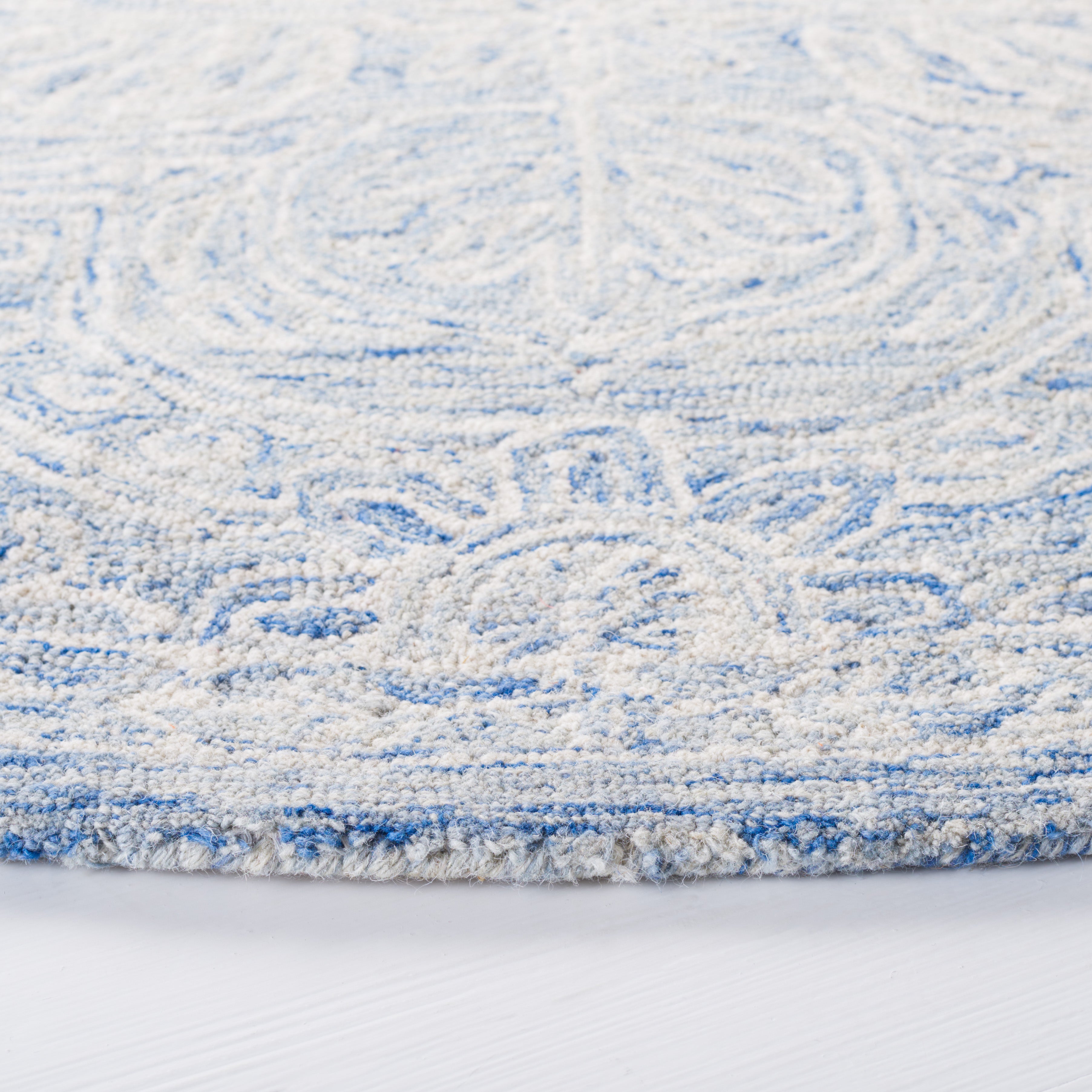 BLUE / IVORY