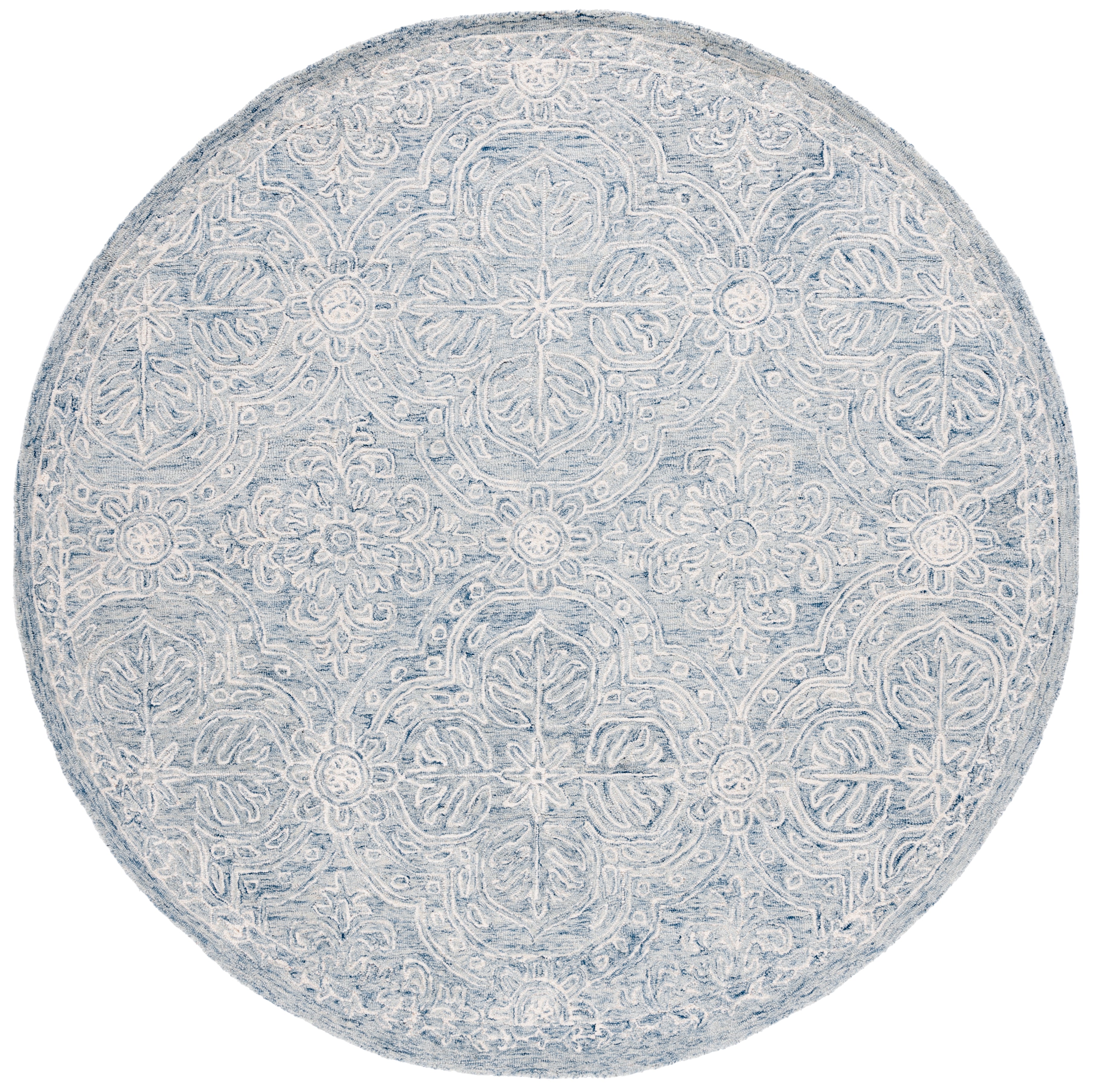 BLUE / IVORY