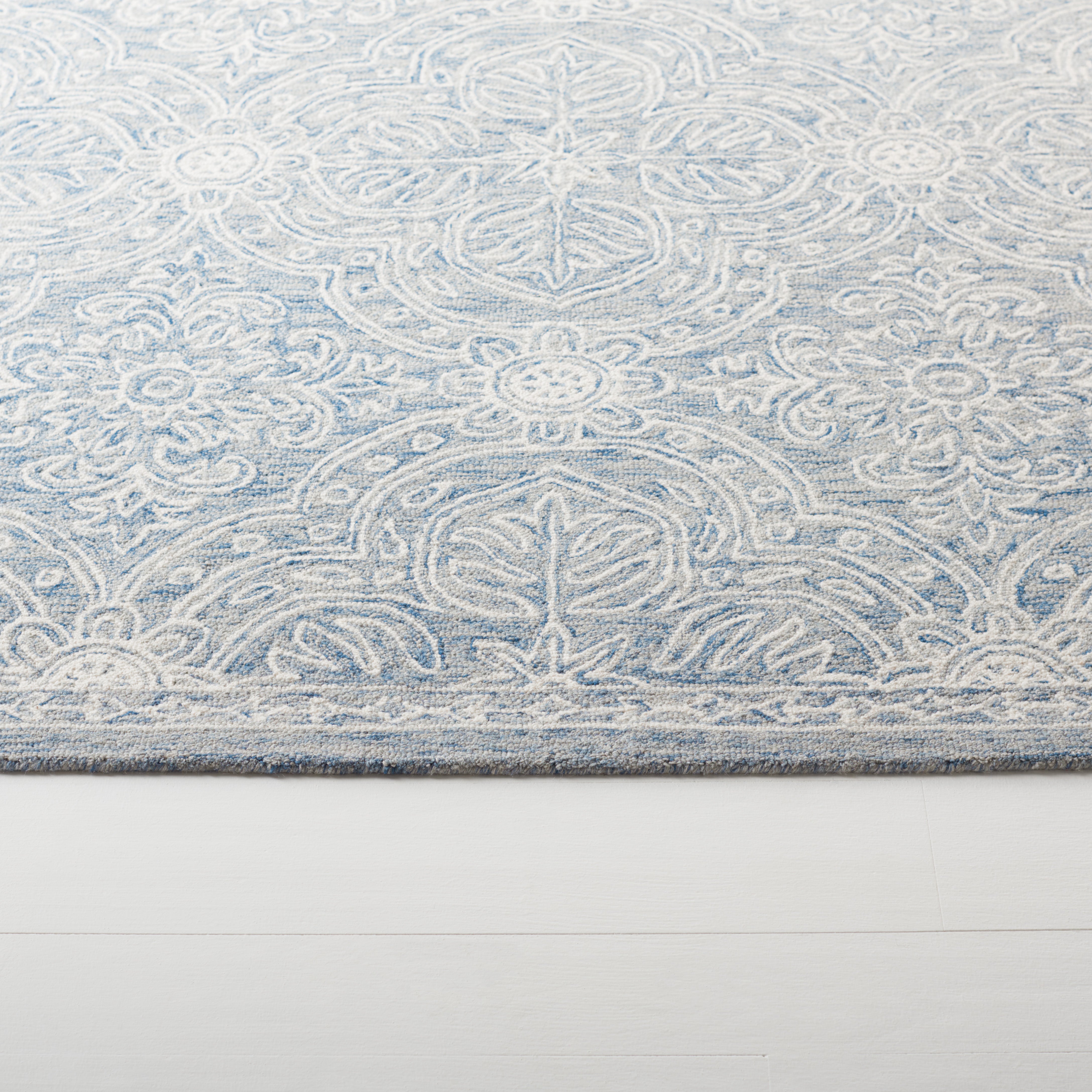 BLUE / IVORY