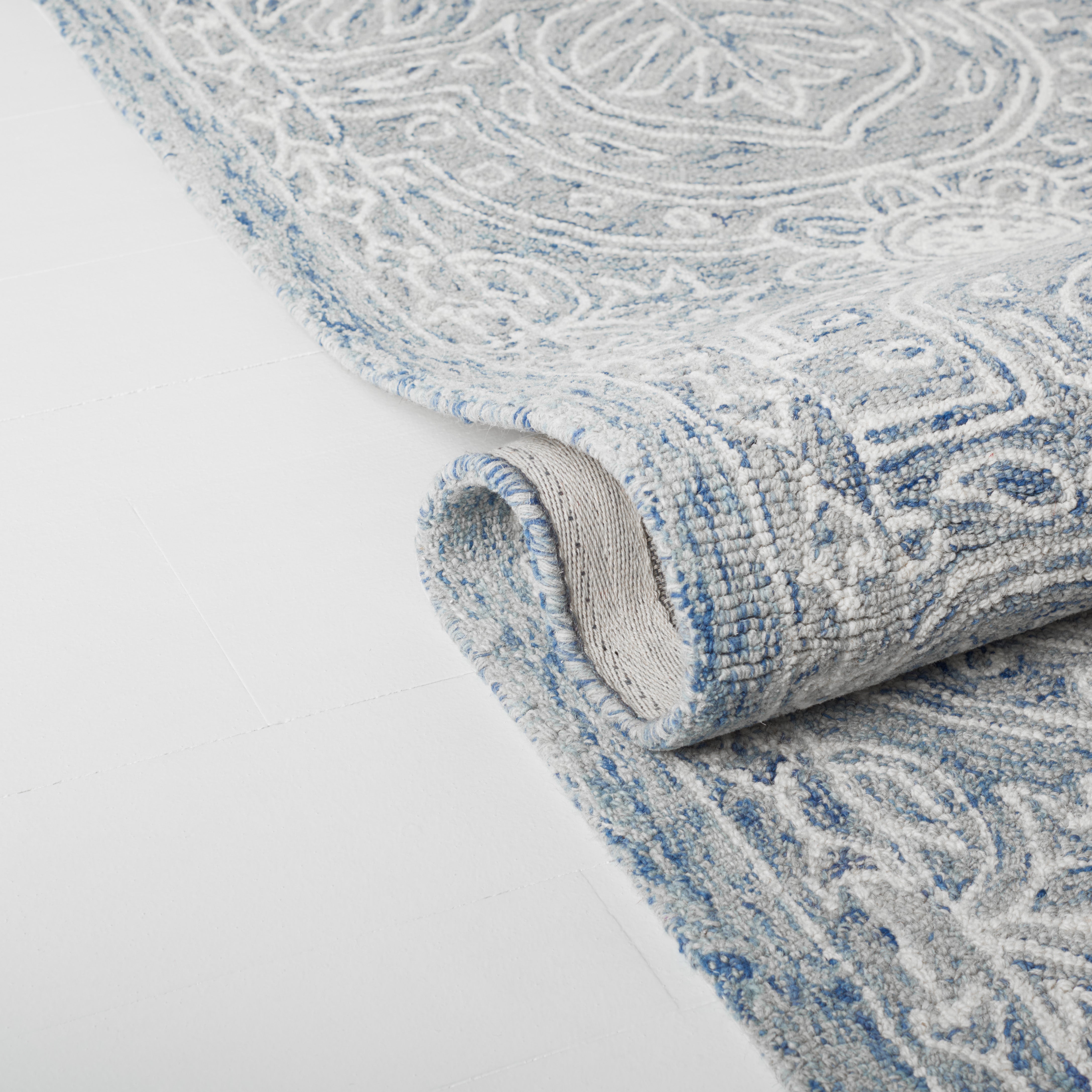 BLUE / IVORY