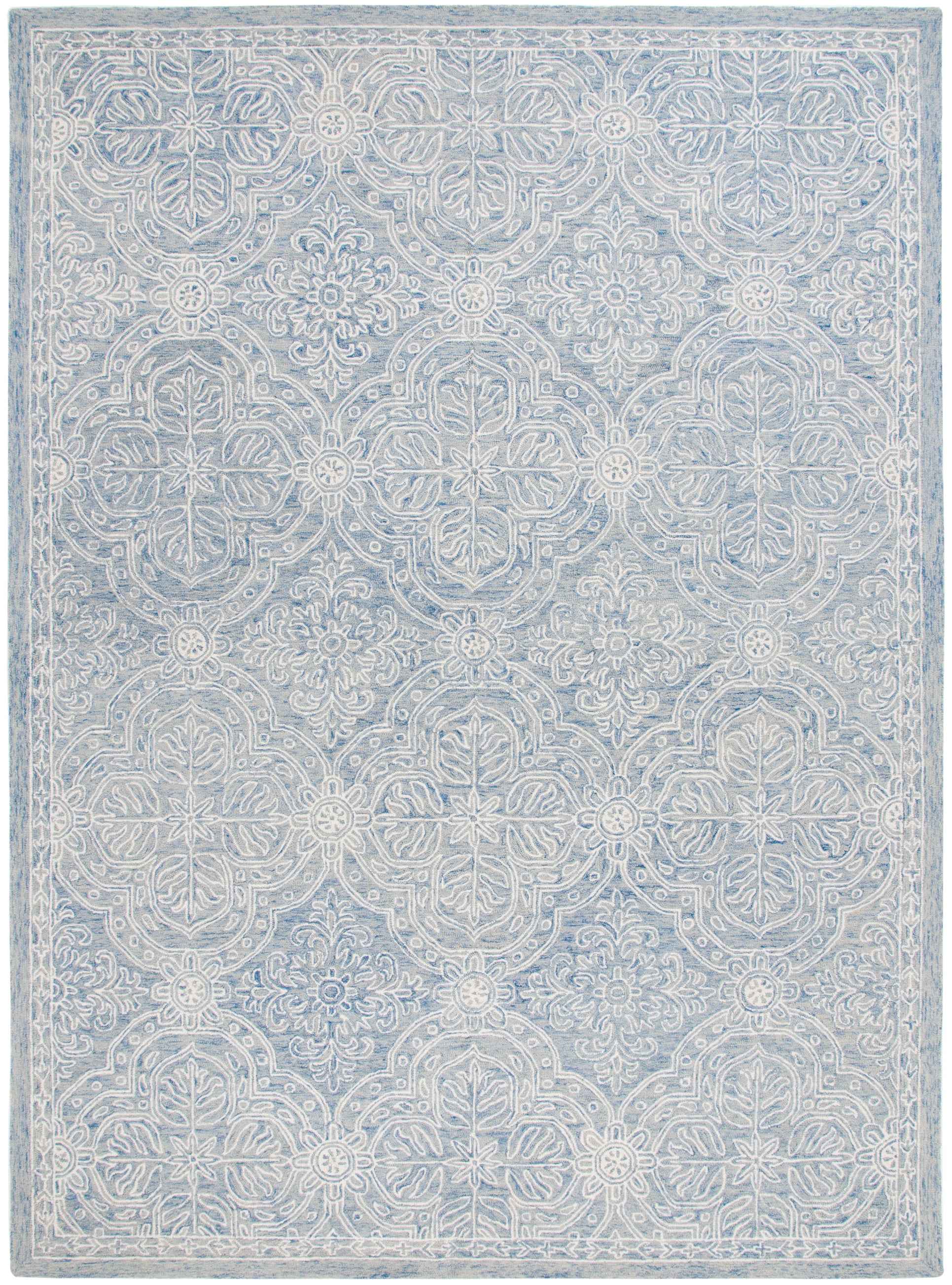 BLUE / IVORY